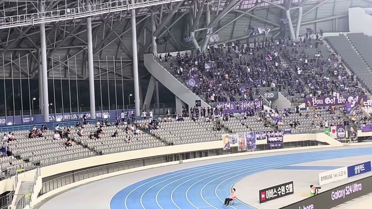 FC 안양 응원 ‘안양 폭도 맹진가’ (vs 수원 삼성) 용인 미르