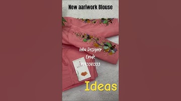 New aari work blouse ideas with budget friendly design s