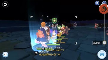 Ragnarok Mobile HerlethJason Paladin & HighPriest clearing GH Churchyard