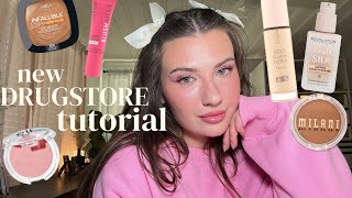 Full Face of New Drugstore Makeup 🫶🏻