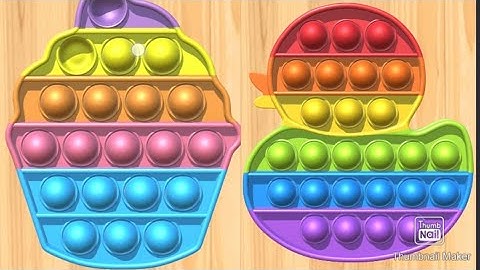Pop it fidget 3D Gameplay , Very relaxing and satisfying gameplay