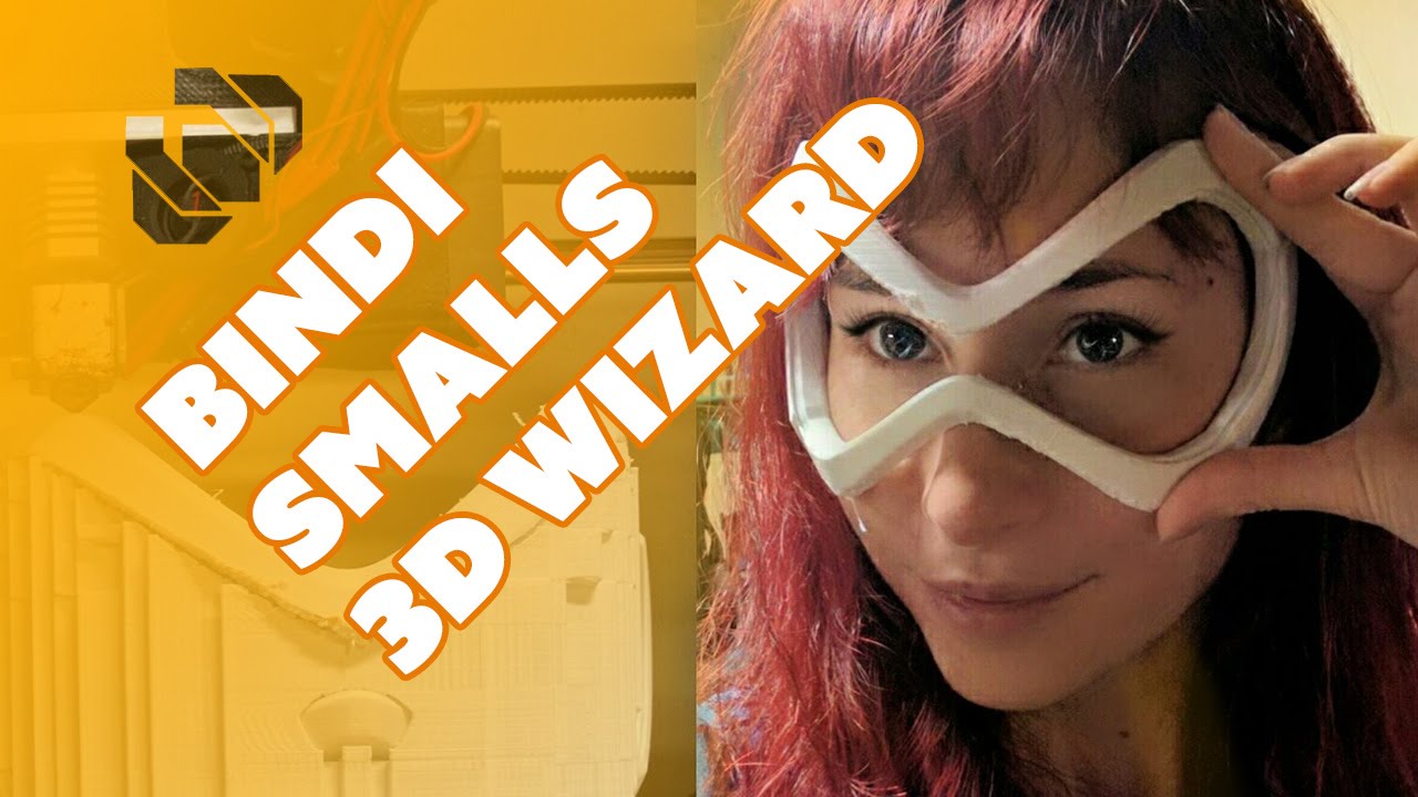 3D Printing Overwatch Costumes with Bindi Smalls - Prop: 3D