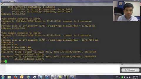 วิธีการ Config Frame-Relay Point-to-Point  และ OSPF โดย Mr.Jodoi
