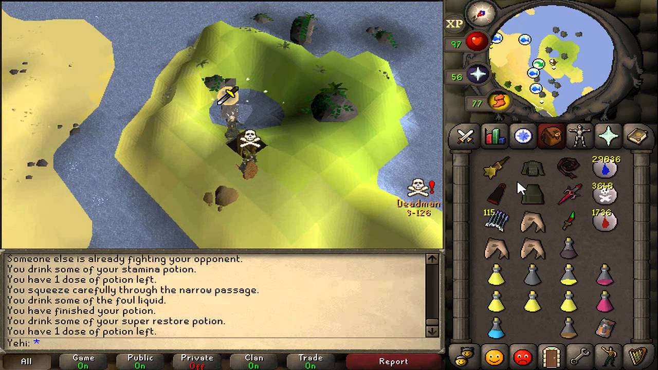 First Godwars item PK on Deadman Mode