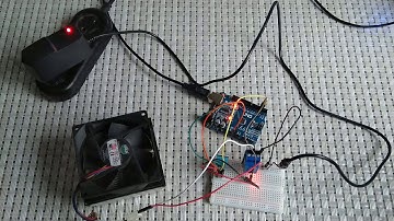 Подключение к Arduino датчика температуры/влажности и вентилятора