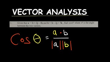 VECTOR ANALYSIS PART1(MAT2100 T6 Q1-Q5)