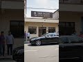 Mayor Crocodile is driving his luxury car mercedes benz