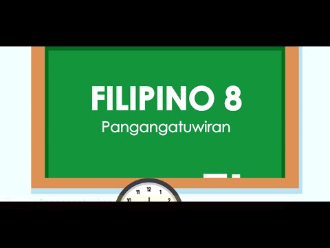 Video-aralin sa Filipino 8: Pangangatuwiran