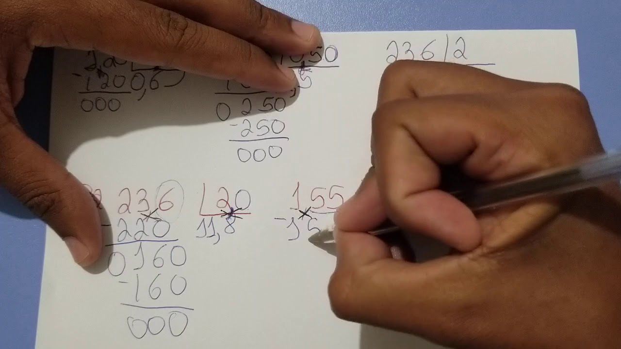 Como Fazer Divisao Com Virgula Na Chave