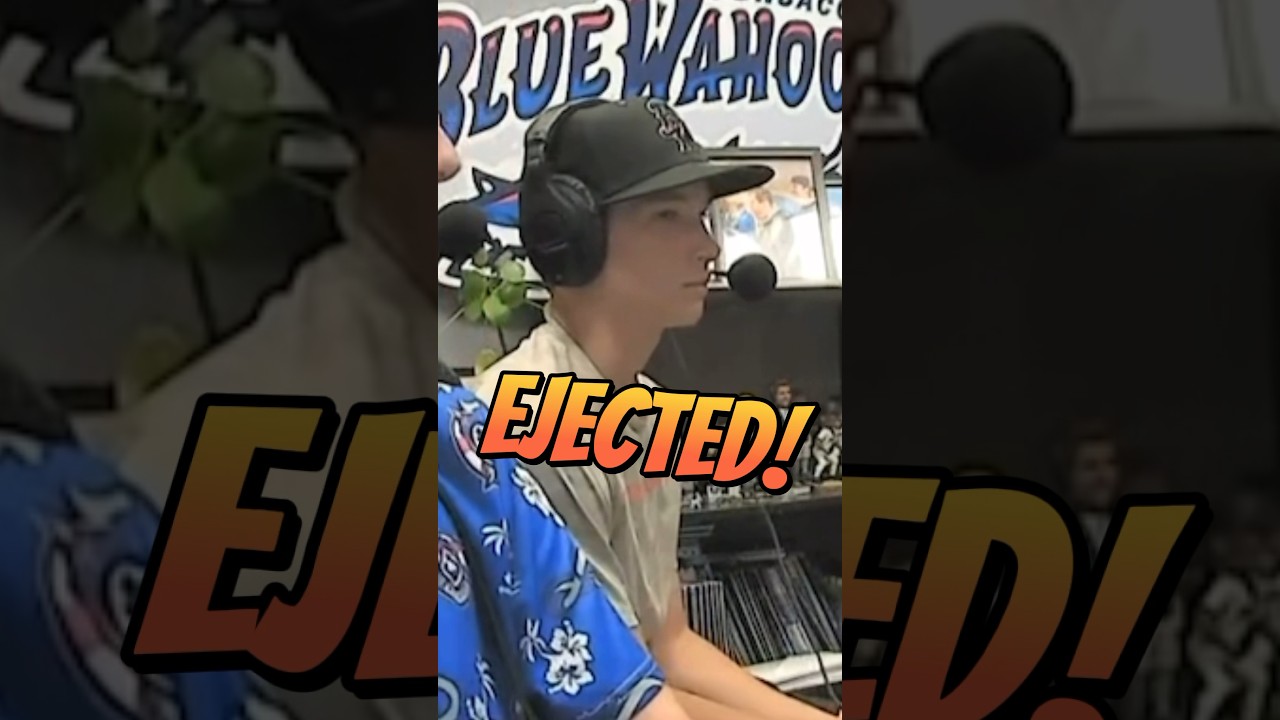 Broadcaster EJECTS Kid From Game! 😨❌ #milb #shorts