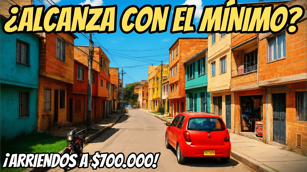 ¿DÓNDE VIVIR en BOGOTÁ con POCO DINERO? – MENOS de $1.000.000 
