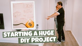 DESIGNING AND BUILDING OUR OWN FURNITURE FOR OUR DREAM HOME⚒️⚒️