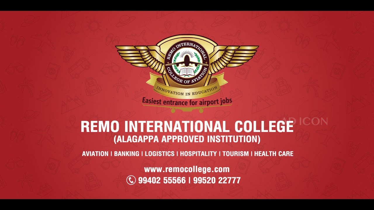  Remo International College of Aviation-Guindy Commercial (Multilingual Bildidee 