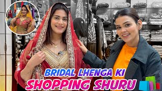 BRIDAL LHENGA KI SHOPPING SHURU | ARMAAN MALIK
