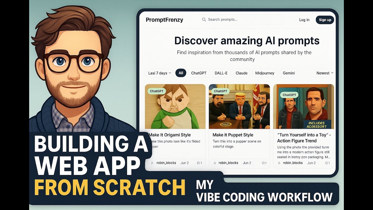 I Built a Full Web App in 1 Hour – Using this Vibe Coding Stack (Cursor ...