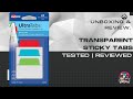 AVERY Transparent Sticky Tabs – Writable, Removable Index Tabs in Bright Colors