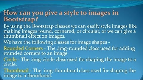 Bootstrap Interview Questions and Answers for freshers and experienced– Part 4