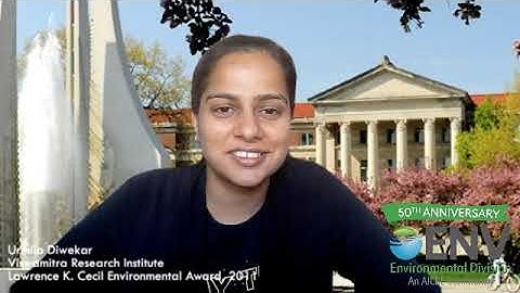 Celebrating 50 Years of the Environmental Division - Urmila Diwekar Interview