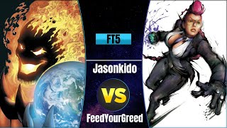 Jasonkido vs FeedYourGreed FT5 UMVC3