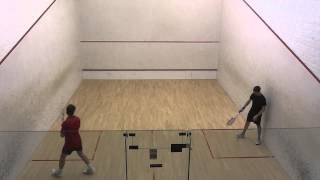 Norfolk squash EA 4 Gareth Joubert v BB 2 Stuart Sutton game 2 15 Jan 14 0006