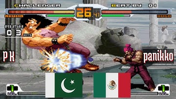 FT5 @svcsplus: P K (PK) vs panikko (MX) [SNK vs Capcom Chaos Super Plus svc Fightcade] Jun 30