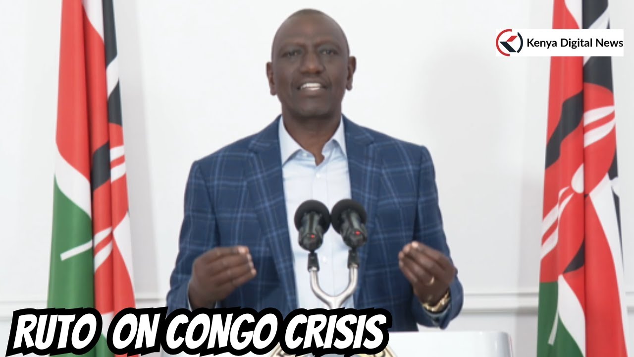 President Ruto issues urgent Statement Over the Escalating Crisis in ...