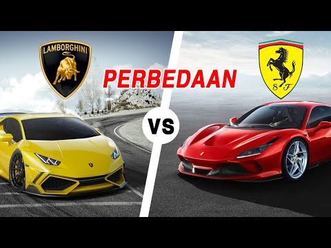 PERBEDAAN FERRARI & LAMBORGHINI I PERSAINGAN SUPERCAR