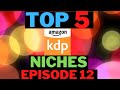 Amazon KDP Niche Research for Low Content Books | Low Content Books #12