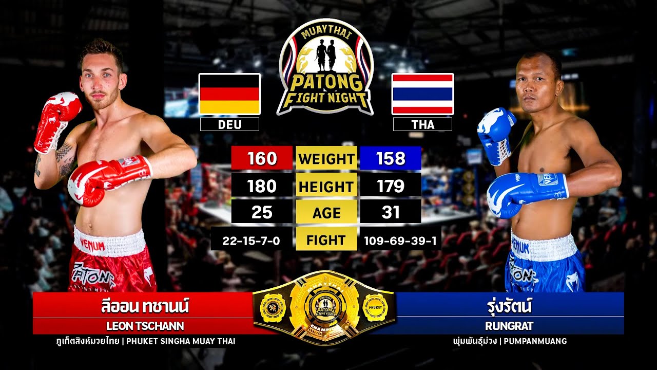 Leon Tschann vs Rungrat Pumpanmuang