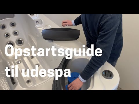 Opstartsguide til udendørs spa │ SPAlageret.dk