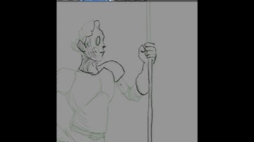 Hippie pixie - frame by frame animation timelapse