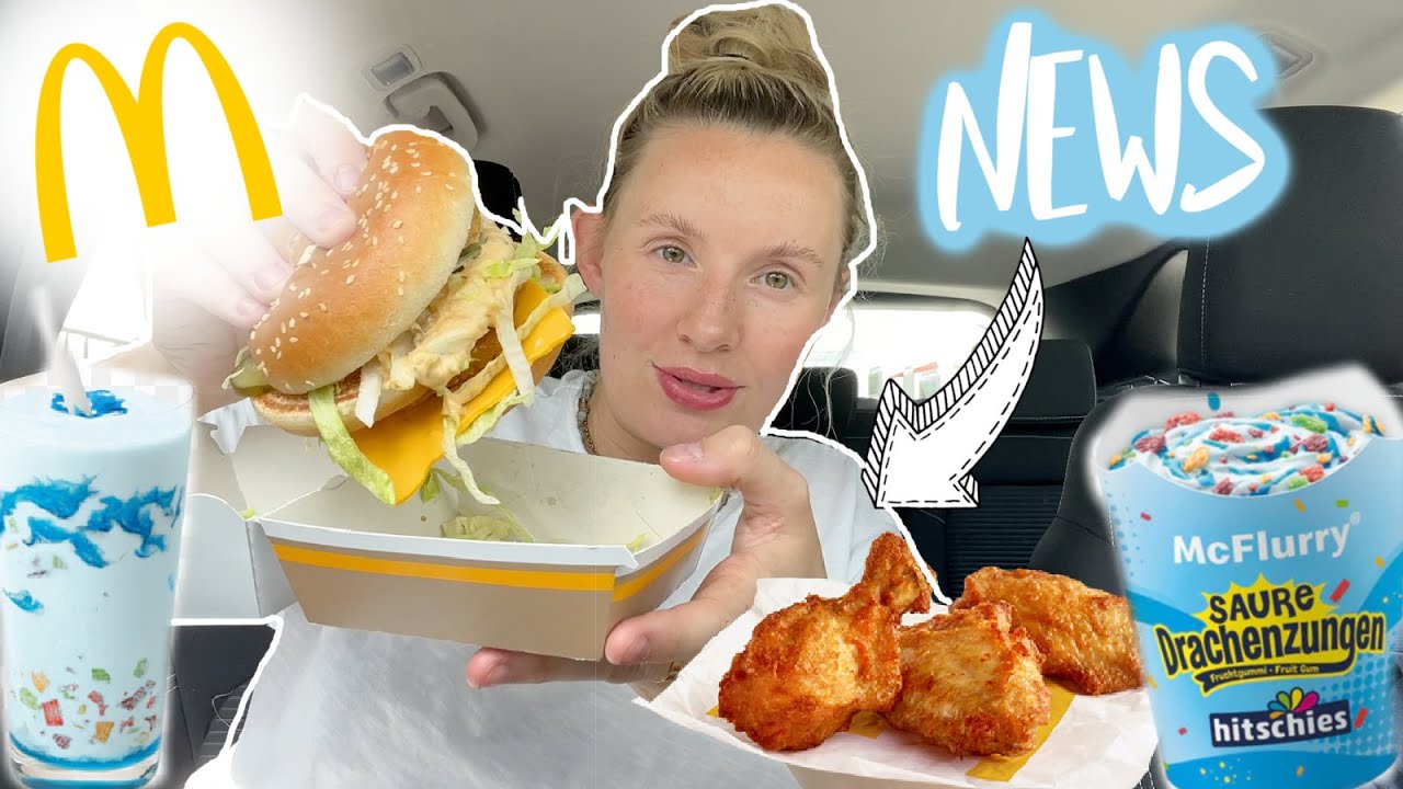 SO LECKER, oder nicht? 😋 Diese MC DONALDS NEWS gibt es JETZT! Hitschler Mc Flurry, Milchshake & 😋