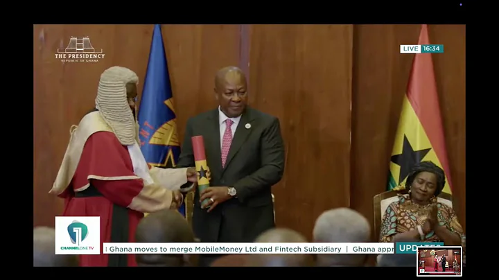 JUST IN: Mahama Swears In Paul Baffoe-Bonnie as Ghana’s New Chief Justice | Channel One News