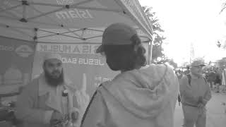 Iranian Pantheist vs  Shaykh Uthman at Balboa park USA