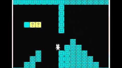 Syobon Action Speed Run - 2 Deaths