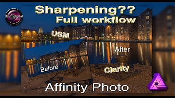 Selective Sharpening  Affinity Photo