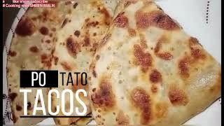 Tacos recipe | Taco Mexicana - Homemade Dominos Style in Tawa | Potato Tacos #tacos #crispy #potato