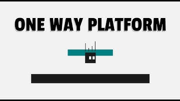 One Way 2D Platform | Unity Tutorial