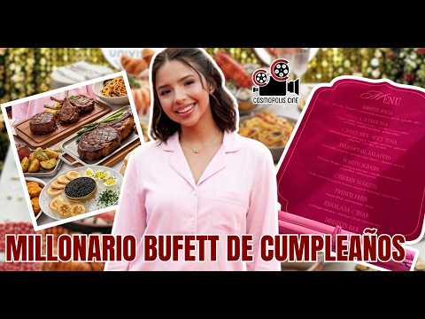 The menu Ángela Aguilar chose for her party, featuring caviar, nuggets, and makis, is leaked