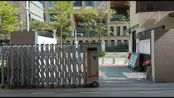 Automatic Retractable Gate Operation Video