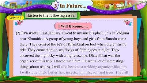 std 6th sem 2 unit 3 activity 3