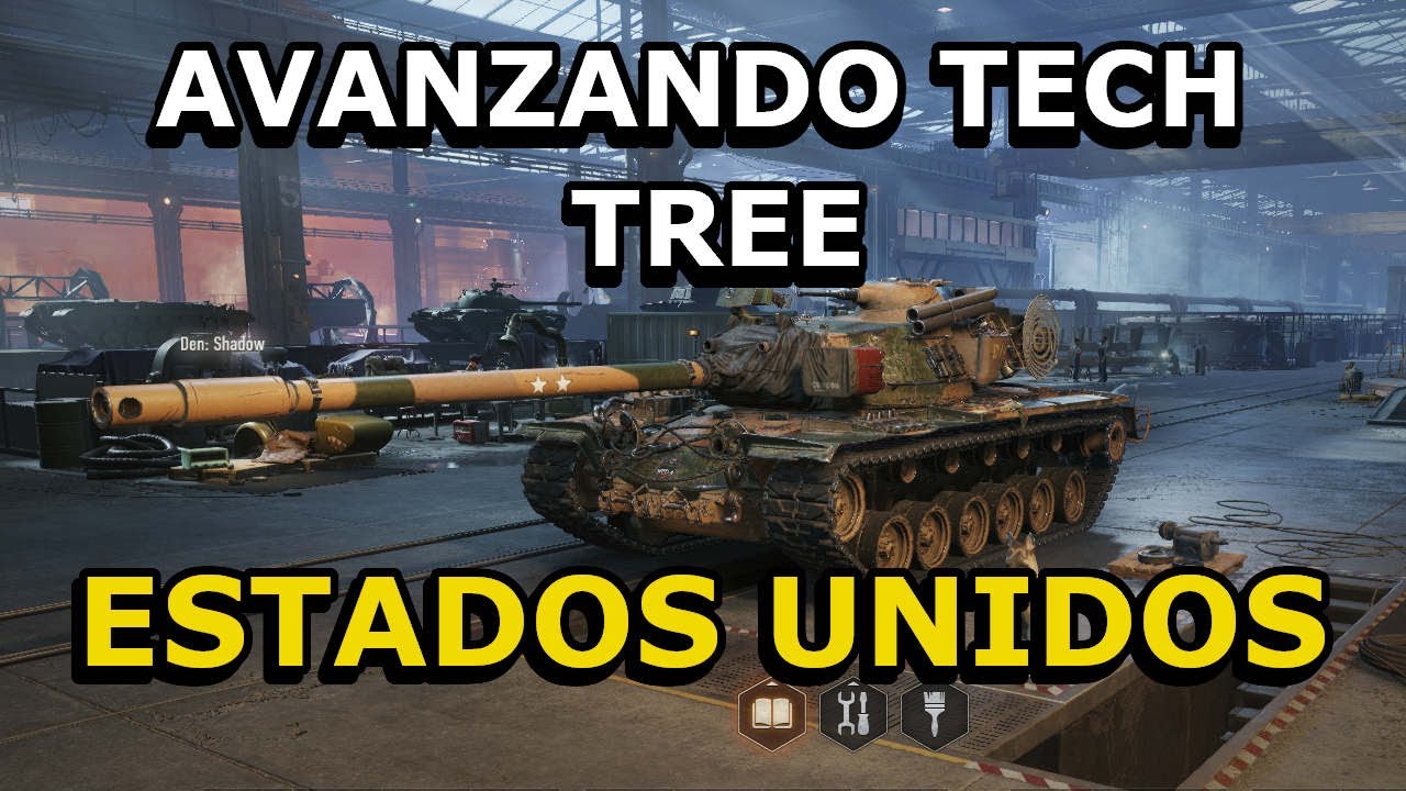 Avanzando línea de tanques de Estados Unidos - World of Tanks
