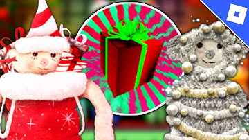 How to get the SAINT NICK II BADGE & THE BIG SACK & TINSEL SKINS in BEAR (ALPHA) | Roblox