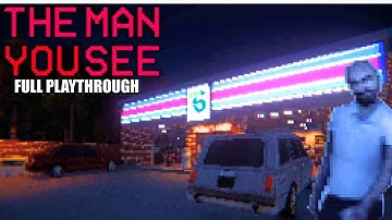 The Man You See Volledige Playthrough | Indie Horror Game | door Windy (itch.io)