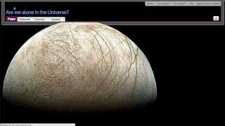 ASB Astrobiology intro video in course
