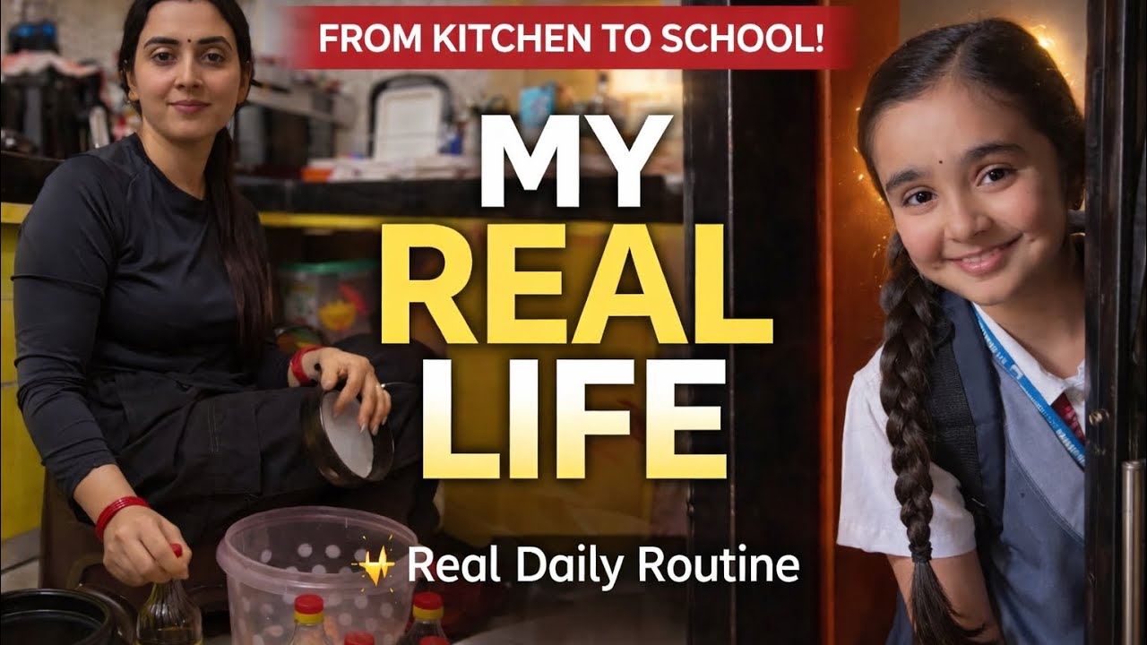 From Kitchen To School! ❤️ My Real Daily Routine