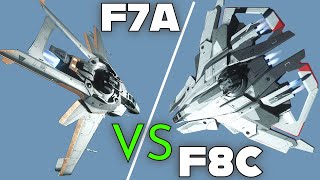 Anvil F7A VS Anvil F8C  Which ship is better in raw DPS ?