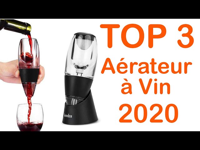 TOP 3 : Meilleur Aérateur / Décanteur à Vin 2020 
