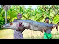 SEA MONSTER KING FISH FRY RECIPE | சுவைகலின் அரசன் வஞ்சிரம் மீன் வருவல்|SHEELA FISH |Village Grandpa