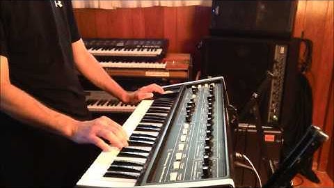 Multimoog - Filter and Expression Pedals Demo